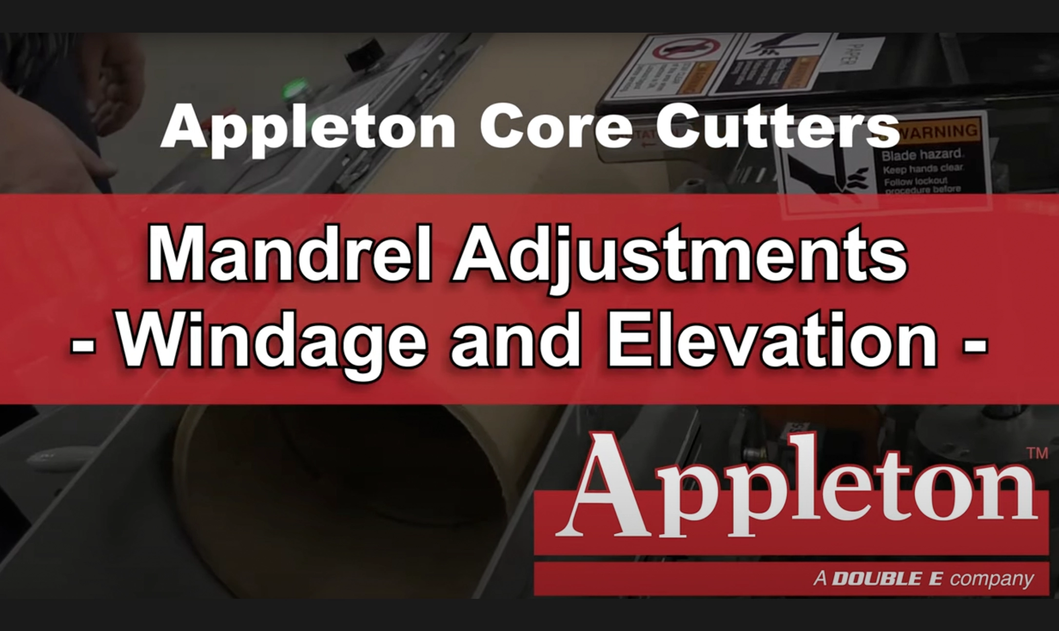 Mandrel Adjustments - Windage and Elevation