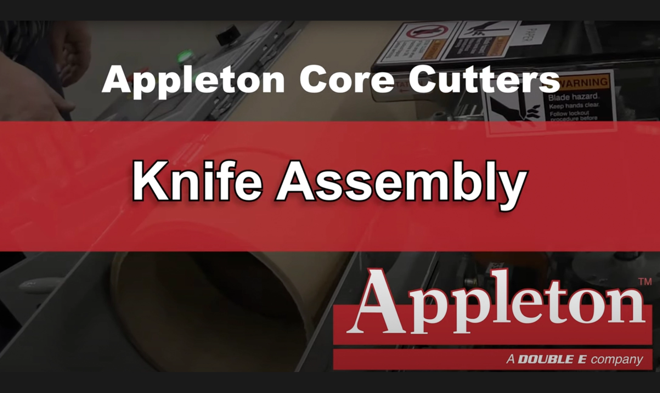 Core Cutter Knife Assembly Adjustments & Troubleshooting