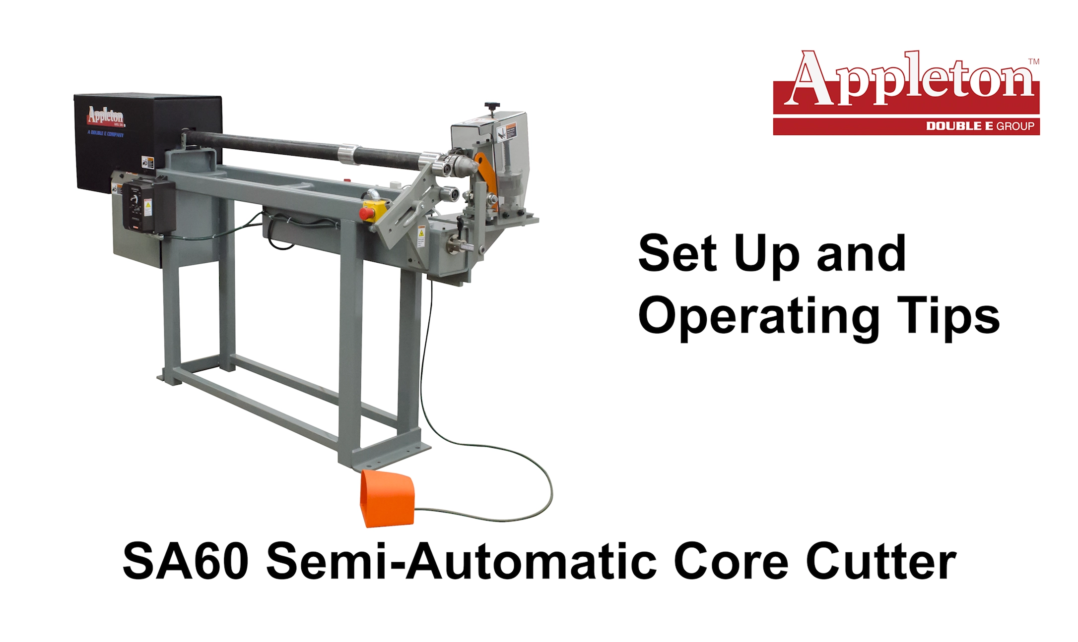 SA60 Set Up and Operating Tips