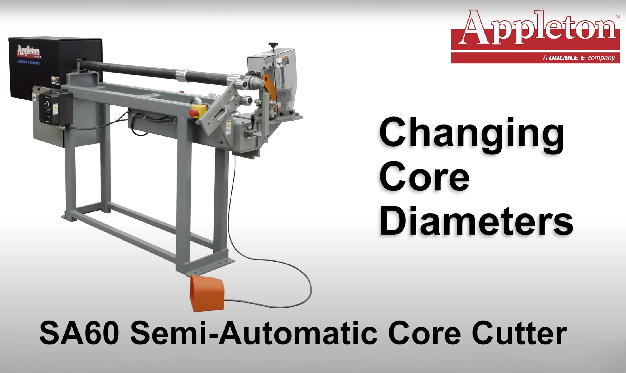 SA60 Core Cutter Diameter Changes